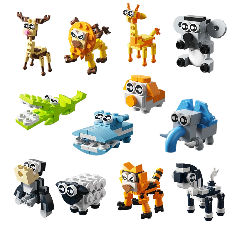 Animal Blocks Learning Set