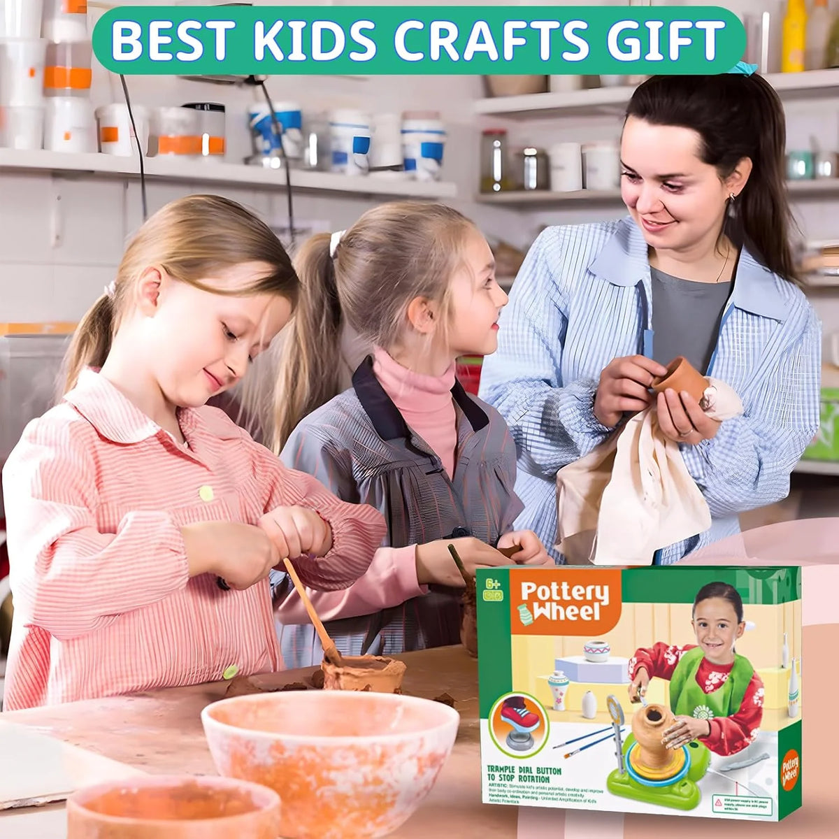Kids Pottery Kit