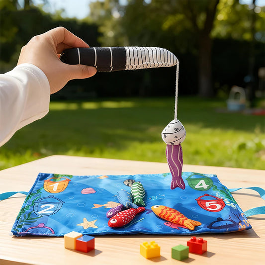 Cloth Fishing Counting Toy