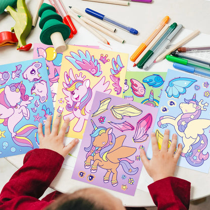 Rainbow Unicorn Stickers