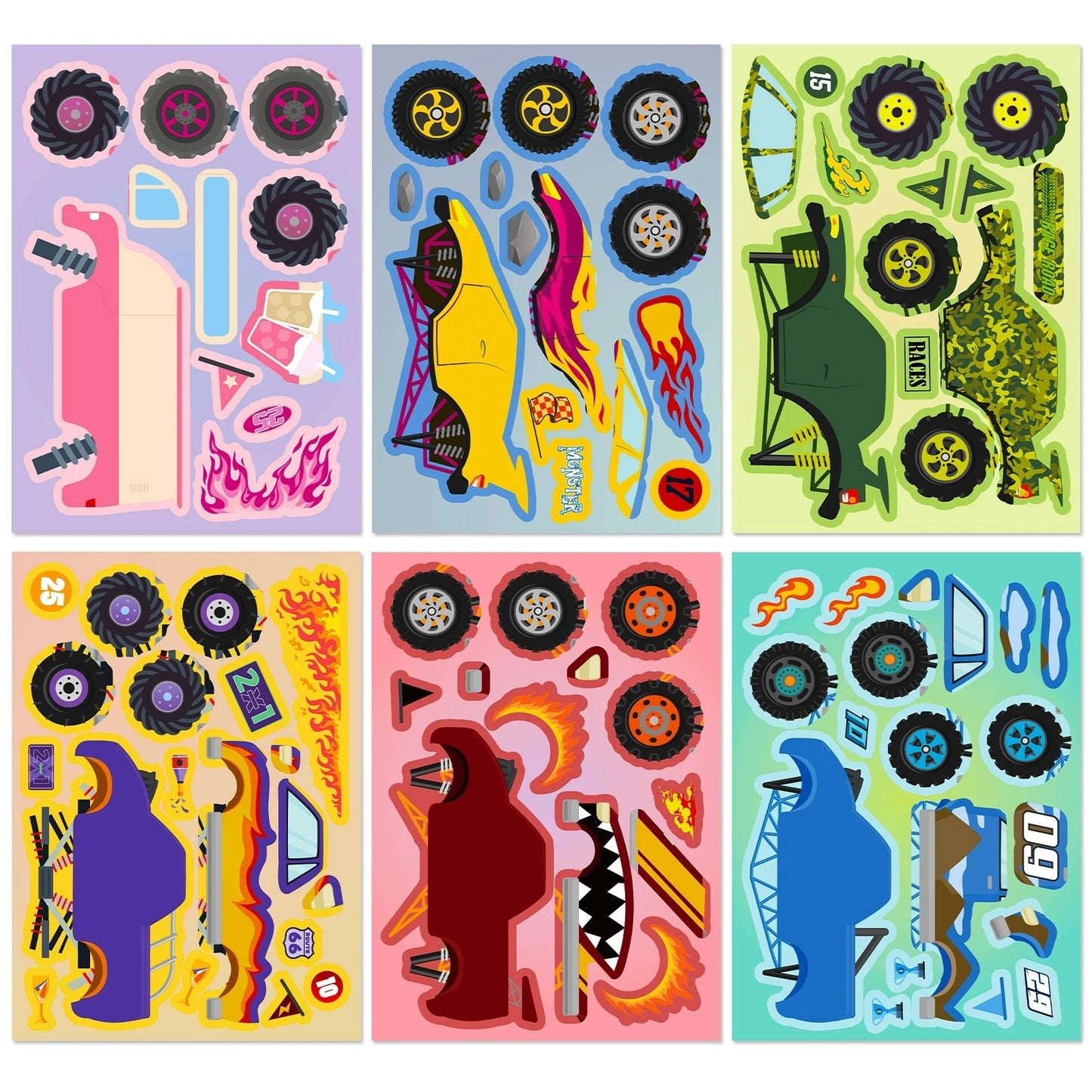 Rainbow Unicorn Stickers