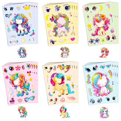 Rainbow Unicorn Stickers